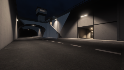 地表主街道（Main Street）俯瞰